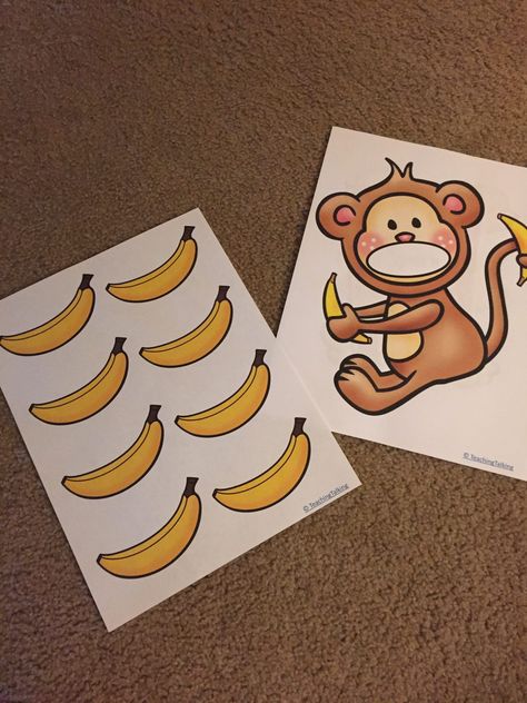 Feed the Monkey - speech therapy articulation activity Speech Therapy, Feed The Monkey, S Articulation, Articulation Games, Articulation Activities, Speech Path, Busy Boxes, Affiliate Links, Kindergarten