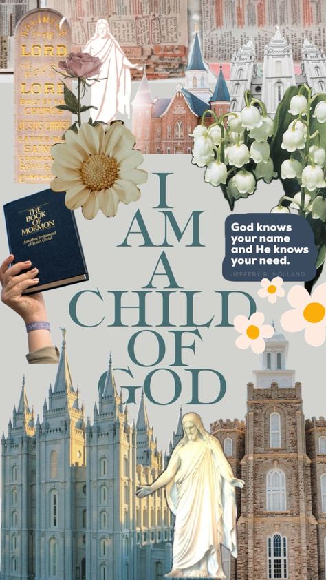 i am a child of god Mormon Wallpaper Iphone, I Am A Child Of God Wallpaper, I Am A Child Of God, Lds Backgrounds, Child Of God Wallpaper, Lds Temple Wallpaper, Aesthetic God Wallpapers, Lds Wallpaper Iphone, Christian Church Aesthetic