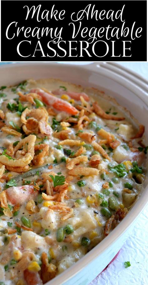 Creamy Vegetable Casserole, Veggie Casserole Recipes, Mixed Vegetable Casserole, Vegetable Casserole Recipes, Vegetarian Casserole, Veggie Casserole, Healthy Casserole Recipes, Vegetable Casserole, Healthy Casseroles