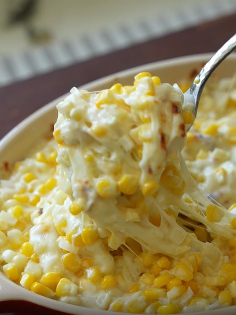 Cheese Corn Recipe, Korean Cheese Corn, Korean Corn Cheese Recipe, Korean Corn Cheese, Cj Eats, Corn Recipes Side Dishes, Korean Corn, Cheese Corn, Food Chinese