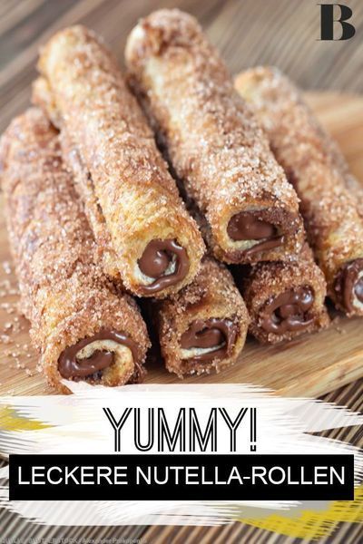 Nutella Recipes, Nutella Toast, Nutella Rolls, Desserts Nutella, Nutella Bread, Sweet Brunch, French Toast Rolls, Recipes For Desserts, Sweet Recipe