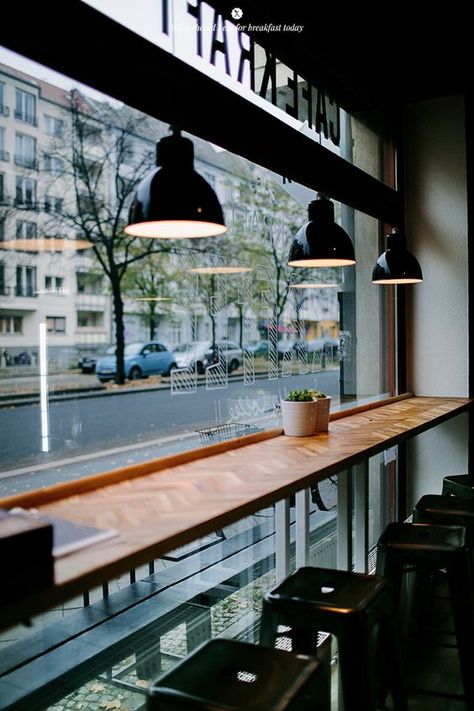 Berlin Cafe, Bar Deco, Café Design, Window Bars, Cozy Coffee Shop, Retro Cafe, Interior Vintage, Coffee Shops Interior, 카페 인테리어 디자인