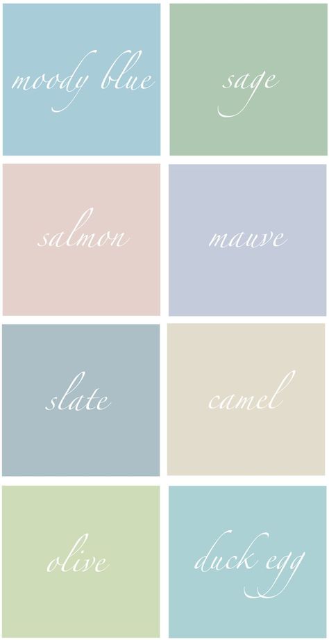 Vintage Color Schemes, Trendy Kitchen Colors, Vintage Colour Palette, Kitchen Colour Schemes, Pastel Decor, Pastel Colour Palette, Theme Color, Feed Instagram, Colour Pallette