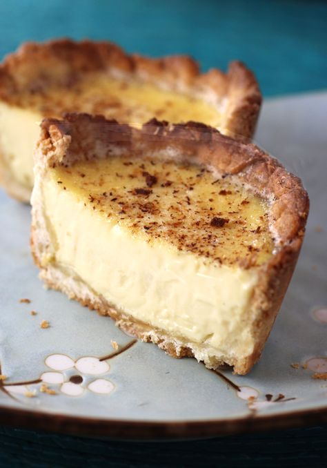 Custard Tart, Old Fashioned Custard Pie, Old Fashioned Custard, Egg Custard Pie, Custard Pie Recipe, Pudding Chia, Cream Custard, Egg Custard, Custard Recipes