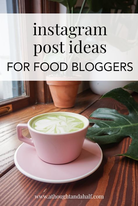 More than 30 ideas for Instagram posts for food bloggers when you need new post ideas for your feed Food Blog Photography Ideas, Pinterest For Food Bloggers, Food Content Ideas For Youtube, Food Review Blog, Food Blogger Instagram Feed, Food Blog Ideas Instagram, Food Blog Ideas Posts, Recipe Blog Post Template, How To Become A Food Influencer