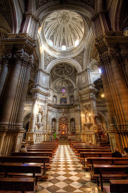 Church Architecture, Bamberg, Religious Architecture, Granada, Sacred Architecture, Spain Cathedral, Grand Cathedral, Cathedral Basilica, Gothic Cathedral