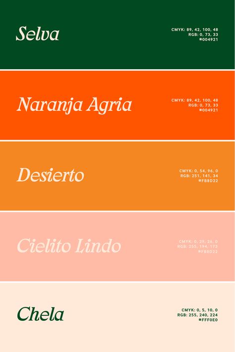 Talavera Color Palette, Trendy Color Schemes, West Coast Color Palette, Color Palette Powerpoint, Bold Wedding Color Palette, Aperol Spritz Color Palette, Graphic Design Color Schemes, 60s Colour Palette, Orange And Teal Color Palette