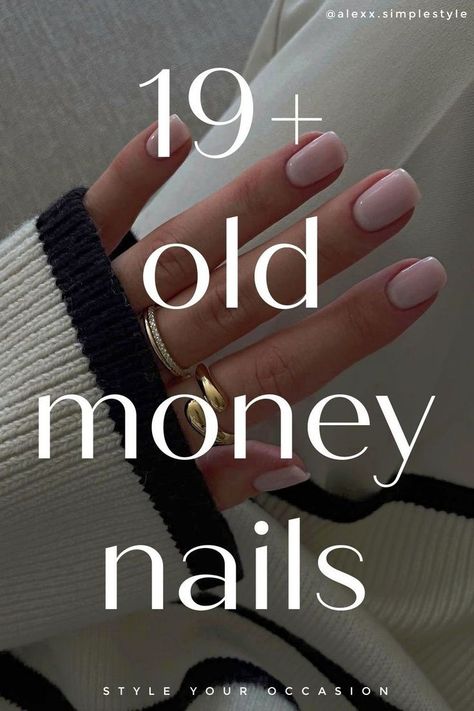 Looking for old money nails ideas? You’ll love this list of chic nails with a luxury old money aesthetic. There’s short and long nails, classic red and elevated nude, almond shape, square, and many more nail design ideas! Classy Gel Polish Nails, Nail Polish Elegant Classy, Classic And Elegant Nails, Nail Luxury Design, Hand Nails Designs, Wedding Attendee Nails, Classy Women Nails, Classic Nail Polish Colors Classy, Short Gel Nails Elegant