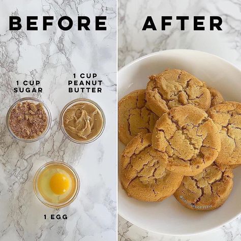 Healthy Sweets, 15 Cookies, Smart Cookies, Butter Cookie Recipe, Peanut Butter Cookie, Peanut Butter Cookie Recipe, Butter Cookie, حلويات صحية, 3 Ingredient