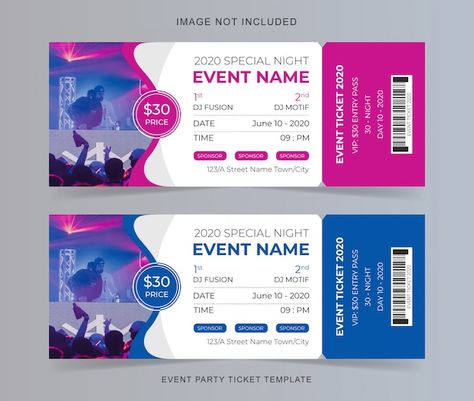 Ticket Design Template, Event Ticket Template, Ticket Party Invitations, Webpage Template, Navigation Map, Ticket Card, Party Tickets, Ticket Design, Party Invite Design