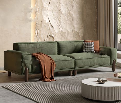 Stay ahead of the curve with the latest sofa trends, from bold colors and patterns to sleek and modern designs Dark Green Sectional, Green Sectional Sofa, Dark Green Sofa, Green Couches, Green Sectional, Sectional Sofa Sale, Green Sofa Living Room, Functional Sofa, Latest Sofa Designs