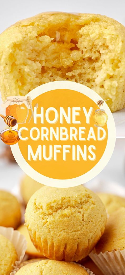 Sweet Honey Cornbread Muffins, Homemade Corn Muffins Sweet Cornbread, Cornbread Recipe Moist Sweet, Best Cornbread Muffin Recipe, Cornbread Muffins For A Crowd, Southern Cornbread Muffin Recipe, Buttermilk Honey Cornbread, Corn Muffin Recipes Healthy, Masa Harina Cornbread Muffins