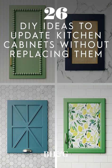 Cupboard Makeover, Wallpaper Cabinets, Cabinet Door Ideas, Cabinet Makeover Diy, Diy Kitchen Cabinets Makeover, Update Kitchen, Update Kitchen Cabinets, Diy Cabinet Doors, Creative Diy Ideas