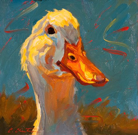 Huey by Cheri Christensen Oil ~ 6 x 6 Art, Paintings, Cheri Christensen, Portfolio, Canvas