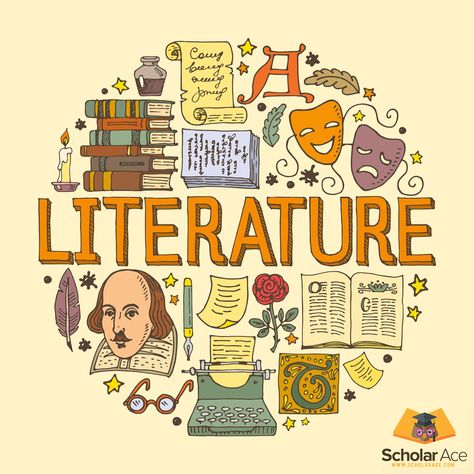 Literature is the purest form of poetry and prose – it is equally beautiful and tantalizing. Students who study literature know that the words of amazing poets and writers can sweep them off their feet and take them to a whole other level for a while. Literature has feels, literature has poetry – literature has Dramas and literature has the kind of stuff that dreams are made of. Literature teaches us about life, about rationality and about thoughts. How To Study English, Cover Page For Project, Literature Project, Project Cover Page, Diy Notebook Cover, School Book Covers, English Projects, Study English, How To Study