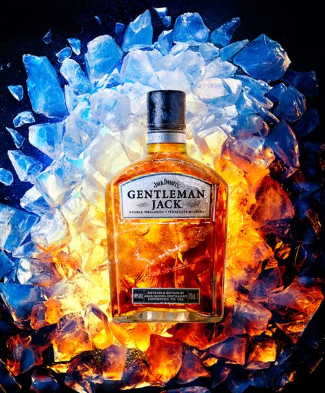 Jack Daniels - Gentleman Jack on Behance Jack Daniels Gentleman Jack, Gentleman Jack, Alcohol Bottles, Photographer Advertising, Still Life Photographers, Whiskey Cocktails, Scotch Whiskey, Jack Daniels Whiskey, Food Hall