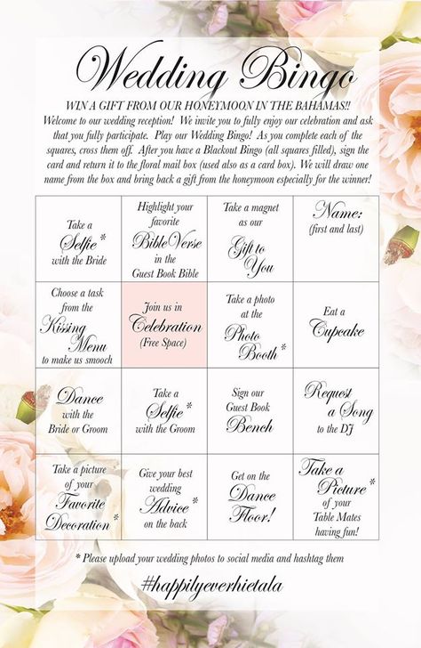 Wedding Bingo, Wedding Reception Activities, Small Backyard Wedding, Diy Wedding Planning, March Wedding, Victoria Wedding, Wedding Planner Printables, Wedding Crafts Diy, Wedding Photo Booth