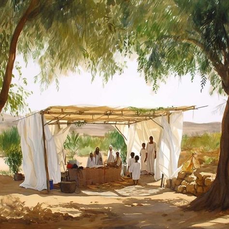 A sukkah in the desert. Happy Sukkot, Day Of Atonement, Chag Sameach, Festival Booth, Feast Of Tabernacles, Jewish Festivals, Bible Readings, Sukkot, The Tabernacle