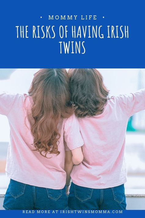 The risks of having twins and Irish twins vary from situation to situation, but here are some to look out for. Irish Twins, Having Twins, Raising Twins, Parenting Discipline, Twin Pregnancy, Parenting Toddlers, Twin Boys, How To Have Twins, First Pregnancy