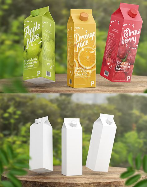 Flyer Mockup Psd, Graphic Design Mockup, Free Business Card Mockup, Free Packaging Mockup, Design Mockup Free, Juice Packaging, Free Mockup Templates, Photoshop Mockup, Stationery Mockup