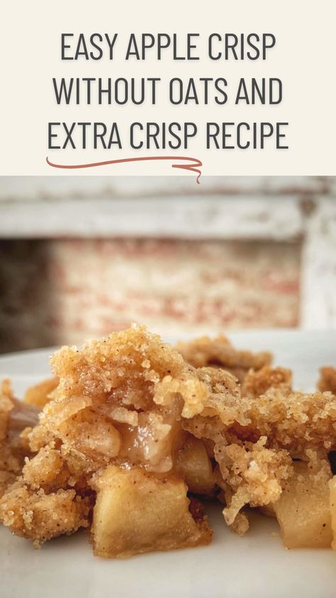 Apple Crumble Recipe Easy, Quick Apple Crisp, Apple Crisp No Oats, The Best Apple Crisp, Apple Crisp Recipe Healthy, Crockpot Apple Crisp, Apple Crisp Without Oats, Easy Apple Crumble, Best Apple Crisp Recipe