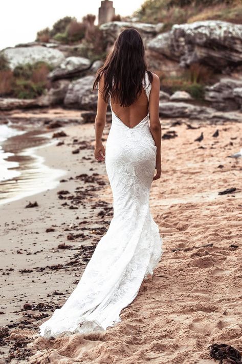 Alexandra Rose Gown | Lace Wedding Dress | Grace Loves Lace Wedding Dresses Mermaid Trumpet, Lace Bridal Gowns, Rose Gown, Boho Wedding Dresses, Wedding Dresses Mermaid, Cheap Wedding Dresses Online, Dresses Mermaid, Evening Dresses Cocktail, Lace Bridal Gown