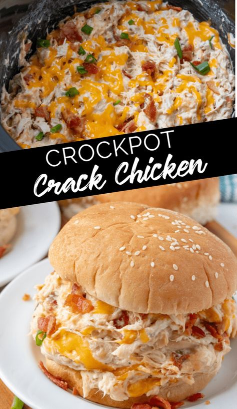 Dinner Ideas Easy Quick Chicken Delicious Recipes, Dinner Ideas In Crockpot Easy Recipes, Subs Dinner Ideas, Crockpot Million Dollar Chicken, Healthy Dinner Recipes For Two Easy, Healthier Crockpot Meals, Million Dollar Chicken Crockpot, Crockpot Meal For Large Group, Cockpit Chicken Recipes