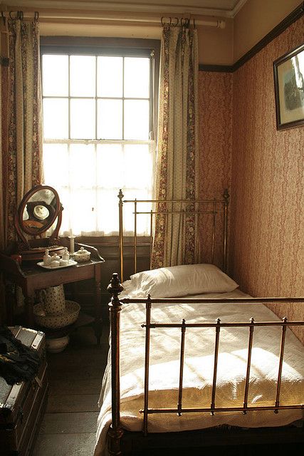 'A Fusty old Edwardian Bedroom at Beamish' Primitive Bedroom, Edwardian Bedroom, Single Bedroom, Single Bed, My New Room, Dream Room, Small Bedroom, Bedroom Diy, Room Inspo