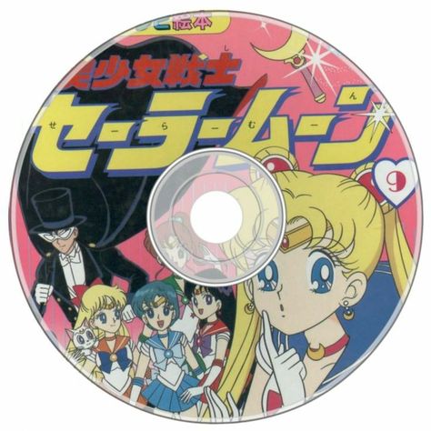 ᨅ ⸼ ࣪ 𝗌𝘄ә𝗲𝗍 ꗃ 💭 — ANIMES CD ICONS. Anime Cd, Anime Journaling, Cd Idea, Anime Diys, Cd Wall, Cd Cover Design, Cd Design, Anime Dvd, Arte Sailor Moon