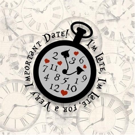 Wonderland Drawing Ideas, Alice In Wonderland Clock, Wonderland Drawing, Disney Bedroom, Alice In Wonderland Clocks, Alice In Wonderland Crafts, Alice And Wonderland Tattoos, Disney Snowglobes, Alice In Wonderland Drawings