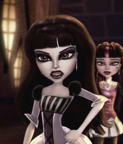 Elisabat Monster High Pfp, Monster High Pfp Elissabat, Elissabat Monster High Aesthetic, Elissabat Pfp, Elissabat Icon, Elissabat Monster High, Monster High Vampire, Monster High Elissabat, 4 People Halloween Costumes