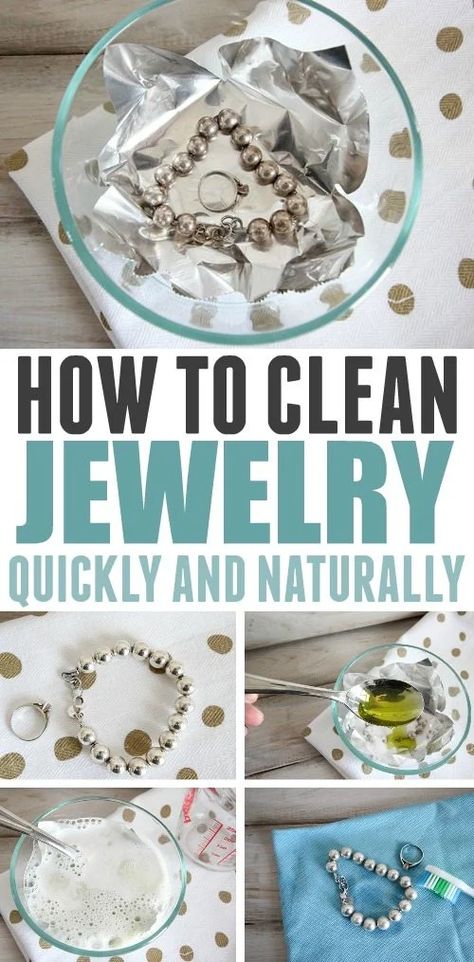 Type Of Jewelry, Jewelry Cleaner Diy, Clean Jewelry, Clean Baking Pans, Cleaning Painted Walls, Cleaning Storage, Glass Cooktop, Deep Cleaning Tips, Diy Cleaners