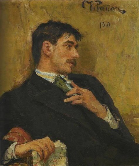 Istoria Modei, Ilya Repin, L'art Du Portrait, Seni Vintage, Rennaissance Art, Russian Painting, Art Of Man, Arte Obscura, The Perfect Guy