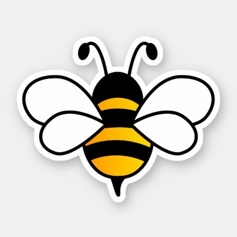 Bumble Bee Clipart, Honey Bee Sticker, Bee Template, Cute Bumble Bee, Bee Themed Classroom, مشروعات العلوم, Bee Classroom, Bee Printables, Bee Pictures