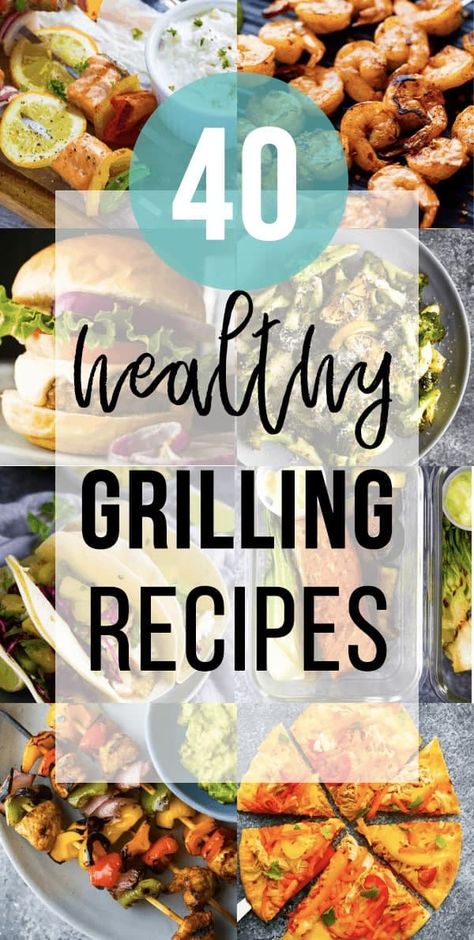 Healthy Summer Grilling Recipes, Healthy Grill Recipes, Healthy Bbq Recipes, Best Grill Recipes, Summer Dinner Recipes Grill, Healthy Barbecue, Healthy Bbq, Grilled Dinner Recipes, Summer Bbq Recipes