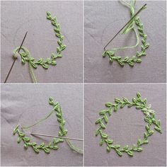 Embroidery Floss Projects, Haft Vintage, Sulaman Pita, Diy Sy, Pola Bordir, Embroidery Stitches Tutorial, Pola Sulam, 자수 디자인, Sewing Stitches