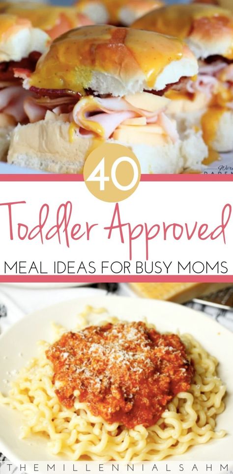 Meals For Busy Moms, Toddler Friendly Meals, Busy Mom Recipes, Toddler Picky Eater, Toddler Meal Ideas, Easy Toddler Meals, Toddler Dinner, Weight Watchers Snacks, Toddler Lunches