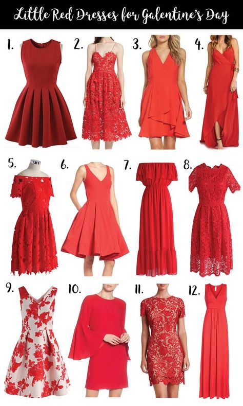 12 Must Have Little Red Dresses for Galentine's Day | classy red dresses | red dress outfit | valentine's day outfit | Valentine's Day dress || Dressed to Kill #reddress #valentinedress #valentineoutfit Valentines Day Outfits For Women Dresses, Dress Fashion Show, School Outfit Ideas, Red Dress Long, Red Dress Makeup, Valentines Day Dresses, Red Dresses Classy, Valentine Dress, Red Dress Outfit