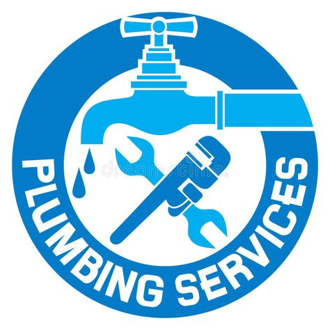 Plumber Logo Design, Plumbing Symbols, Plumbers Logo, Plumbing Logo Design, Plumbing Logo, Plumbing Emergency, Plumbing Problems, Svg For Cricut, Business Signs