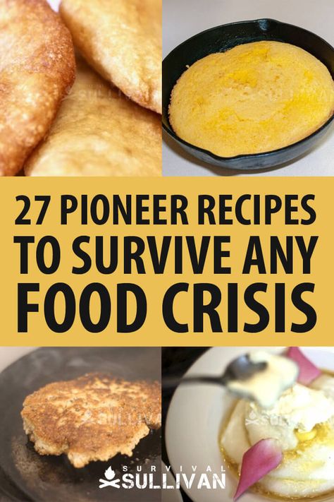 Emergency Preparation, Pioneer Foods, Pioneer Recipes, Supraviețuire Camping, Emergency Preparedness Food, Emergency Food, Survival Food, Frugal Meals, Cheap Meals