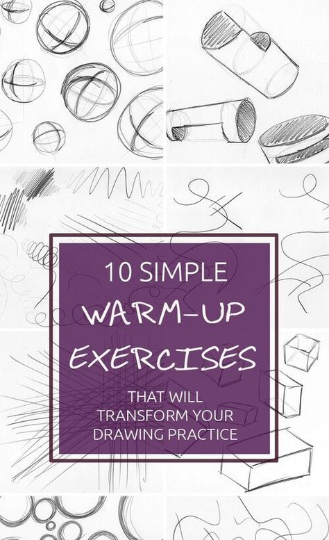 Warm Up Exercises, Beginner Drawing Lessons, Beautiful Pencil Drawings, Pencil Drawings For Beginners, Perspective Drawing Lessons, Art Basics, Drawing Exercises, Your Drawing, Pencil Drawings Easy