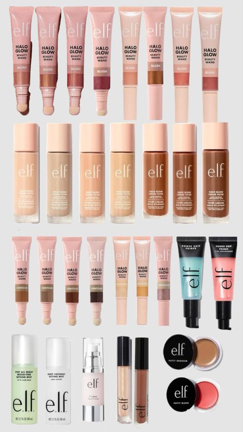 Best Elf Makeup, Preppy Makeup, Makeup Order, Make Up Products, Makeup Bag Essentials, E.l.f. Cosmetics, Sephora Skin Care, Makeup Help, Face Makeup Tips