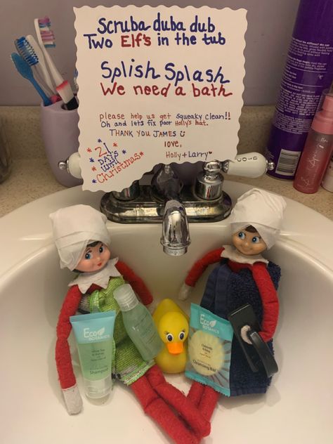 Elf on the shelf ideas! Elf Bathtub Ideas, Elf On Shelf Bathtub, Elf Bathtub, Elf Bubble Bath, Elf On The Shelf Bubble Bath, Elf On The Shelf Bathtub, Elf On The Shelf Bath, Elf Bath, Elf 2023