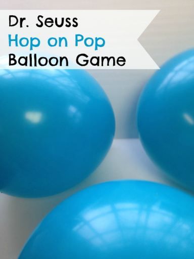 Dr Seuss Balloon Pop game sounds like a blast! I think this is going to be the best idea for fun party activities. Hop On Pop Craft Preschool, Dr Seuss Game, Balloon Pop Game, Dr Seuss Preschool Activities, Dr Seuss Preschool, Dr Seuss Classroom, Hop On Pop, Dr Seuss Activities, Dr Seuss Crafts