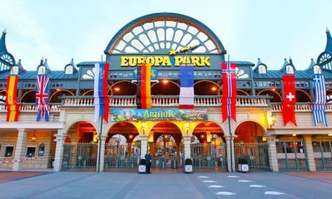 Europa Park Rust, Europa Park, Cities In Germany, Strasbourg France, Visit Germany, Heart Of Europe, Parc D'attraction, Delta Airlines, Park Hotel