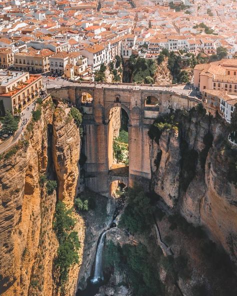 Discover the Incredible Old-World Architecture of Ronda, Spain Andalusia, Ronda Spain, A Bridge, Beautiful Places To Travel, Spain Travel, Beautiful Places To Visit, Places Around The World, Travel Bucket, The Other Side