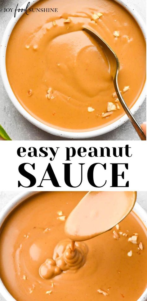 Chinese Sauce Recipe, Noodle Sauce Recipe, Spring Rolls Recipe Shrimp, Asian Peanut Sauce, Peanut Butter Ramen, Easy Peanut Sauce, Butter Chicken Sauce, Peanut Sauce Recipe, Peanut Dipping Sauces