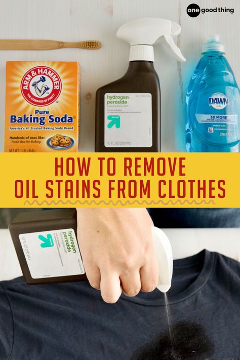 Oil Removal From Clothes, Remove Grease From Clothes, Remove Oil Stains From Clothes, Homemade Stain Removers, Blood Stain Removal, Remove Grease Stain, Ink Stain Removal, Stain Remover Clothes, Coffee Stain Removal