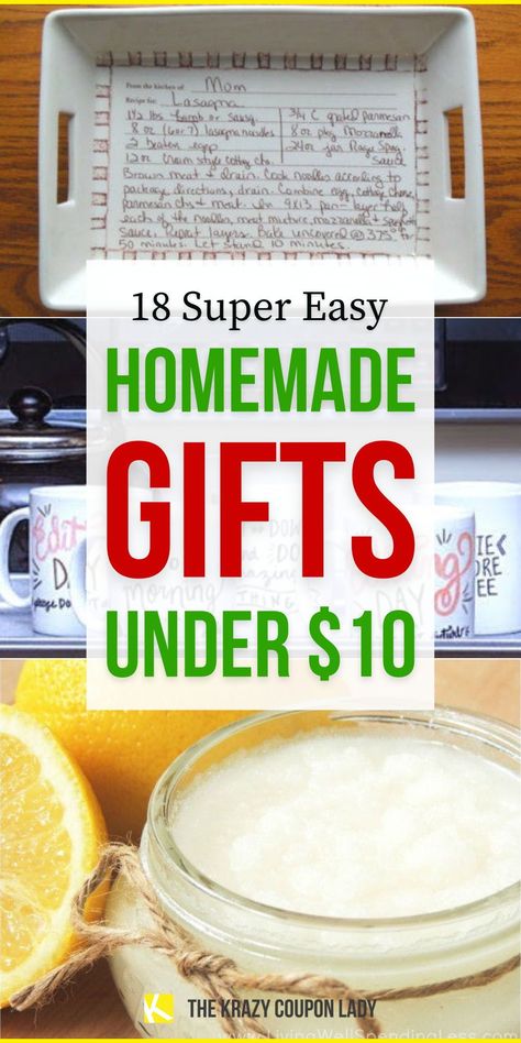 Small Simple Christmas Gifts, Homemade Christmas Gifts On A Budget, Homemade Gift Christmas, Easy Christmas Gift Ideas For Family, Best Diy Christmas Gifts For Family, Homemade Family Gifts, Homemade Easy Gifts, Homemade Christmas Presents For Family, Homemade Cheap Christmas Gifts