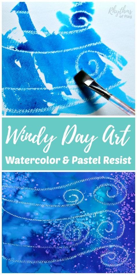 Kindergarten Science Projects, Watercolor Art Kids, Daycare Lesson Plans, Watercolor Resist, Grade 1 Art, Weather Art, Weather Crafts, Night Sky Art, Baby Art Projects